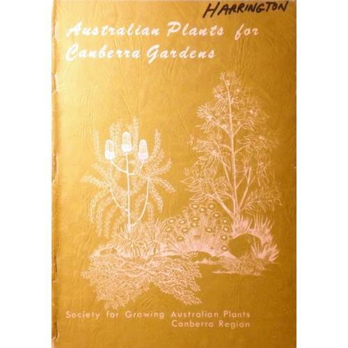 Australian Plants For Canberra Gardens